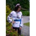 Embroidered blouse "Afternoon Bouquet"